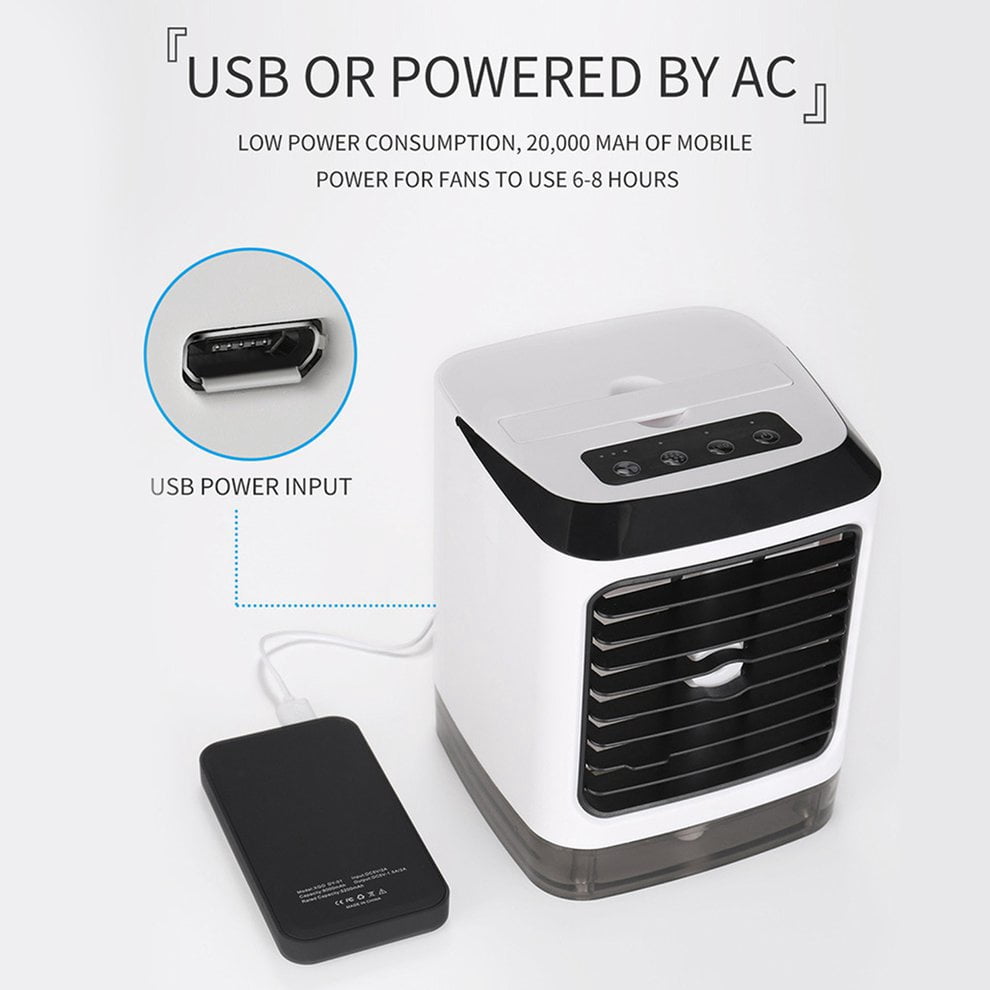 1PC Air Conditioner Desktop Air Conditioning With Remote Control Air Cooler
