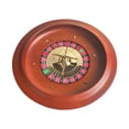 thumbnail image 4 of GUOOL Wooden Roulette Wheel Night Game Roulette Wheel Set for Bar Adults Night Game, 4 of 7
