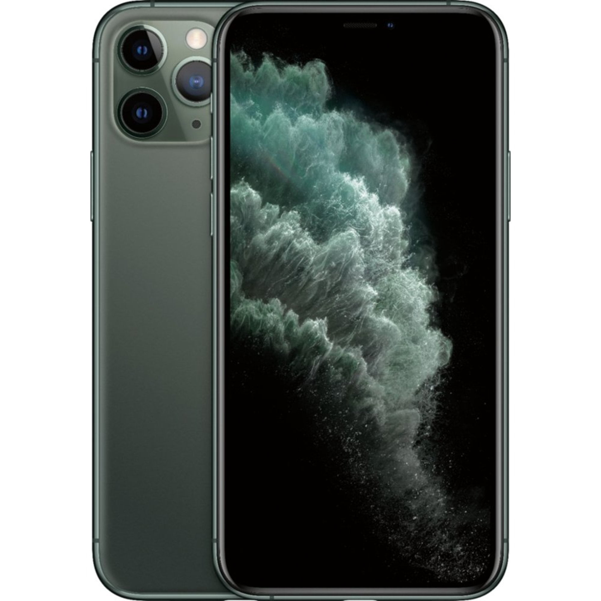 Téléphone Intelligent Apple iPhone 11 Pro 64 Go Vert Minuit Entièrement Déverrouillé (Bon)