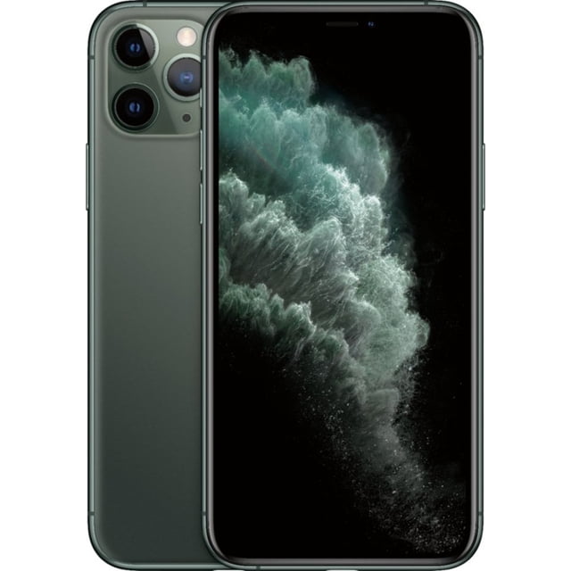 Pre-Owned Apple iPhone 11 Pro 64GB Midnight Green Fully Unlocked Smartphone (Good)