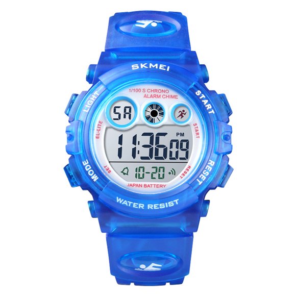 SKMEI 1451 Watch Digital Watch for Boys Girls 50M Waterproof Sport Wristwatch with Colorful EL /AlarmStopwatchWeekDate Display