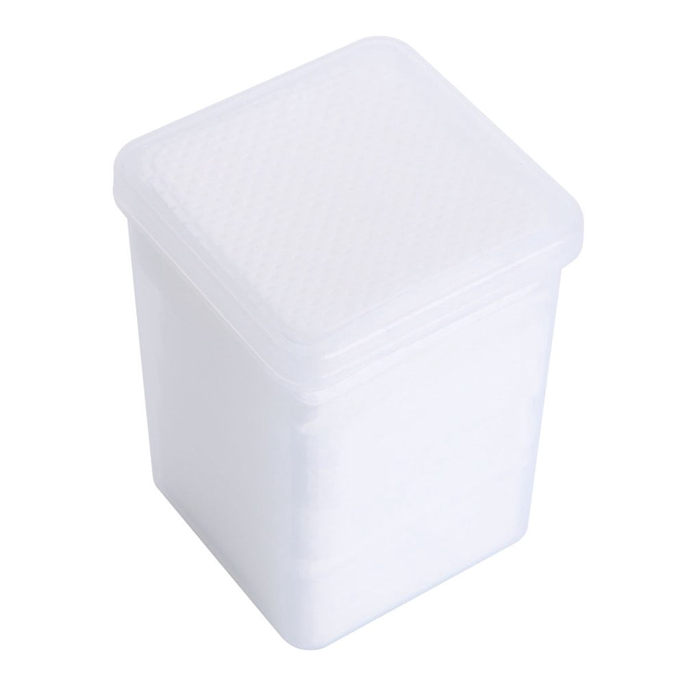 AMERTEER Cotton Squares for Makeup Removal Swabs Rounds Pads Premium Cleaning