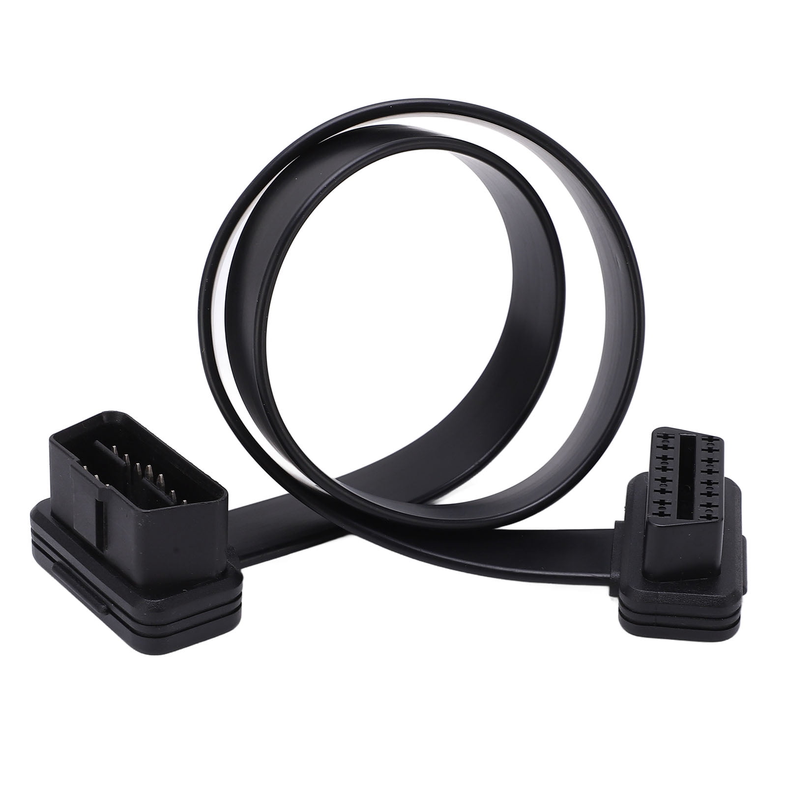 Adaptateur de Diagnostic de Câble Obd2 Adaptateur de Test de Câble Obd2 Scanneur de Câble Rallonge de Diagnostic Cordon OBDII 16 Broches Mâle vers Femelle Câble d'Extension Cordon de Diagnostic pour Voiture pour Lecteur de Code du Scanneur Obd2