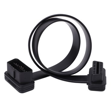 Adaptateur de Diagnostic de Câble Obd2 Adaptateur de Test de Câble Obd2 Scanneur de Câble Rallonge de Diagnostic Cordon OBDII 16 Broches Mâle vers Femelle Câble d'Extension Cordon de Diagnostic pour Voiture pour Lecteur de Code du Scanneur Obd2