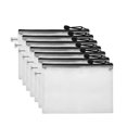 thumbnail image 1 of Aspire 16 Pcs A4 Size Zipper File Holders Waterproof Bag Travel Pouch for Document Letter Business, 1 of 4