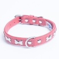 thumbnail image 1 of ROTTERDAM Os Collier pour Chien en Cuir Os à Rangée Simple, 1 of 3