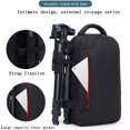thumbnail image 3 of Sac à Dos de Photographie Professionnel Grande Capacité Étanche en Nylon Résistant à l'Usure pour Canon, Nikon, Sony, Fuji Nikon logo-Rouge, 3 of 6