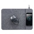 thumbnail image 1 of Allsop PowerTrack Qi Wireless Charging Mousepad - Grey, 1 of 4