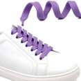 thumbnail image 3 of Solid Flat Shoelaces Hollow Thick Athletic Shoe Laces Strings 2 Pair, 3 of 7