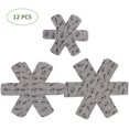 thumbnail image 2 of Pot and Pan Protectors, Set of 12 and 3 Different Size, Cookware Protector Set/Pots and Pans Dividers/Pans Separator Anti-Slip to Avoid Scratching or Marring When Stacking, 2 of 7