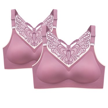 Soutien-gorge Sans Rembourrage Liquidation Soutiens-Gorge de Sport pour Femmes Sans Rembourrage Soutiens-Gorge de Sport Soutiens-Gorge de Sport Style Lissant au Dos W-1241, Soutiens-Gorge Rouge 4TG