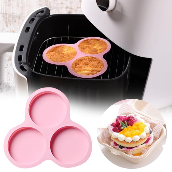 TIMIFIS Baking Mold DIY Baking Tool Circular 4 Inch Cake 3 Piece Cylindrical Hamburg Making Tool Kitchen Appliances