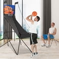 thumbnail image 3 of Costway Foldable Single Shot Basketball Arcade Game W/Electronic Scorer 3 Basketballs, 3 of 10