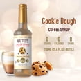 thumbnail image 2 of Matteo's Sugar Free Coffee Syrup, Cookie Dough, 750mL, 0 Calories, 0 Sugar, (Single Bottle), 2 of 5