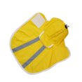 thumbnail image 4 of Imperméable à Rayures Réfléchissantes Vêtements Légers Imperméable Doux pour la Peau Manteau Réutilisable Design à Membrane Fournitures pour Animaux Jaune 10, 4 of 7