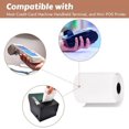 thumbnail image 3 of (8 Rolls) 2 1/4" x 55' Thermal Receipt Paper, Compatible with Most Credit Card Machine Handheld Terminal, and Mini POS Cash Register Printer, 3 of 5