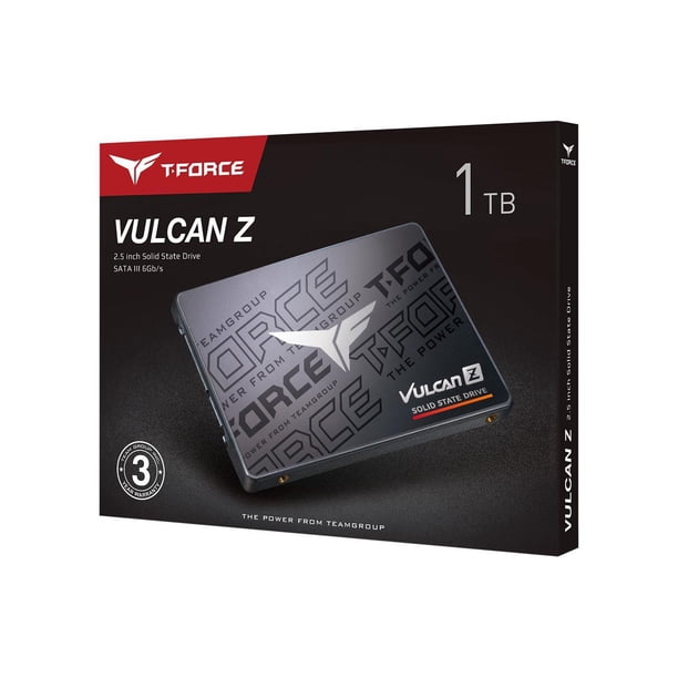 【低使用】TEAM VULCAN Z 1TB SSD 2.5インチ Team Group T-FORCE VULCAN Z 2.5