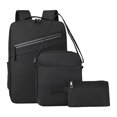 thumbnail image 2 of Rbaofujie Fishing Backpack Business Three Piece Backpack for Men Large Capacity Spliced Student School Bag and Fashionable Computer Bag Backpack for Kids, 2 of 4
