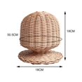 thumbnail image 4 of jifeng Pastoral Hat Rack Table Storage Display Stand for Office Hotel Cloakroom 50.5cmx18cmx18cm, 4 of 9