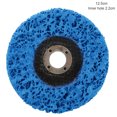 thumbnail image 4 of QualitChoice Sanding Wheel Polishing Paint Rust Grinding Inner Hole Tools for Angle Grinder Wood Metal Buffing Car Accessories #125 blue 1Set, 4 of 6
