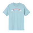 thumbnail image 3 of My Little Pony Logo Character Collage Back Design Light Blue T-Shirt, 3 of 5