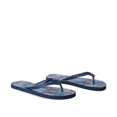 George Men's Printed Flip Flops