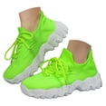 thumbnail image 1 of Dakaela Chaussures de Marche pour Femmes à Enfiler Tennis Course Espadrilles 2025 Mode Décontractée Chaussures pour Femmes Vert 9, 1 of 8