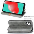thumbnail image 2 of Case for Samsung Galaxy A32 5G Flip Cover Wallet Flip Cover Magnetic Protective - Grey, 2 of 5