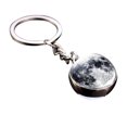 thumbnail image 1 of Glass Ball Keychain Luminous Double-sided Planetary Key Ring Bag Charm for Girls, 1 of 10
