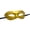 Retro Gold, variant on FAROOT Gentleman Style Half Face Mask, Men Halloween Cosplay Costume Prop