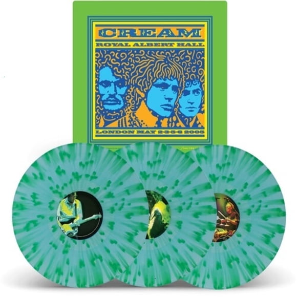 Cream - Royal Albert Hall London 2-3-5-6 Mai 2005 (Live) - (Vinyle Coloré, Bleu, Vert, Éclaboussure) - [Vinyle]