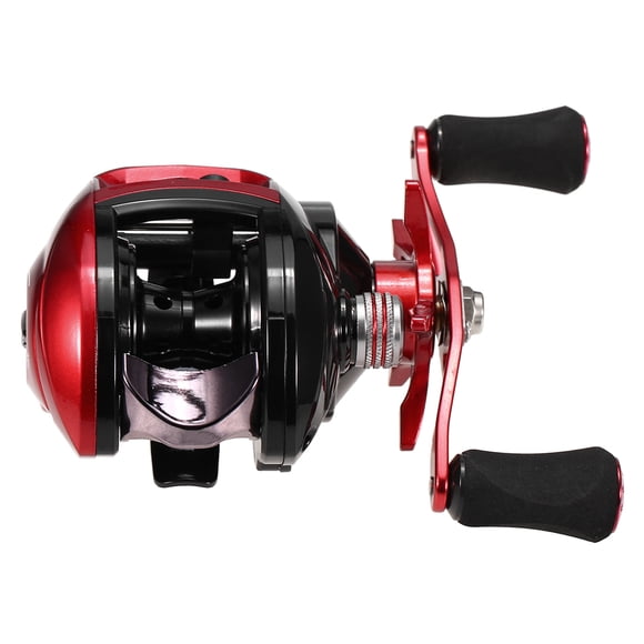 Moulinet de Pêche Baitcast à Grande Vitesse Léger 8,1:1 avec Roulements à Billes 12+1 Moulinet de Pêche Baitcasting Équipement Baitcaster