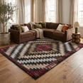 thumbnail image 1 of Rug Branch Sakarya Collection Modern Boho Geometric Indoor Area Rug, 1 of 8