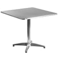 thumbnail image 1 of 31.5'' Square Aluminum Indoor-Outdoor Table with Base, 1 of 6