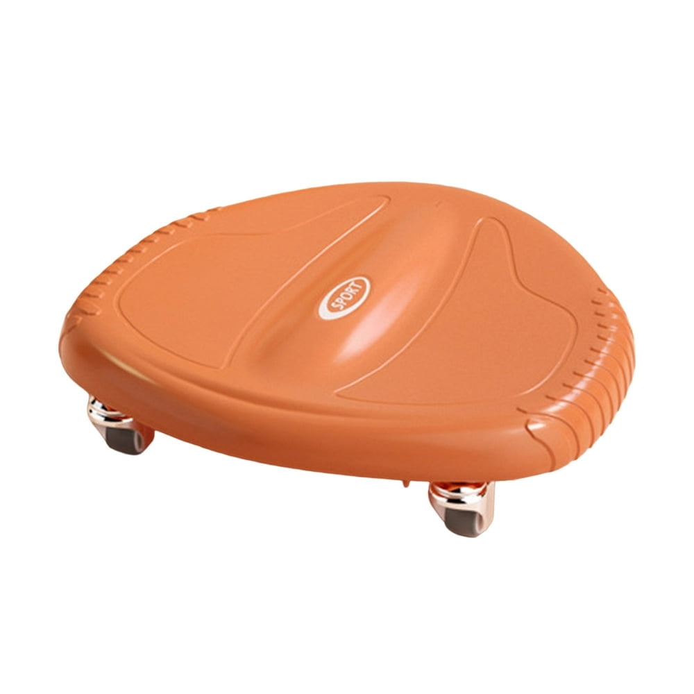Abdominal Roller Strong Load Capacity 4 Wheels Smooth Bearing Free Rotation Mute Roller Anti-noise Abdominal Wheel Fitness Equipm