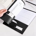 thumbnail image 4 of JJBNSH Durable Heavy Duty File Folders with Business Card Plastic Folders With Pockets Heavy Duty Pocket Folders Letter Size File Folders For Documents Office School, 4 of 5