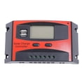 thumbnail image 2 of Contrôleur Solaire DPPT, 12V 24V Double USB Panneau Solaire Régulateur Intelligent avec Affichage LCD Réglage Automatique des Paramètres Contrôleur de Panneau Solaire Compact pour la Maison, 2 of 7