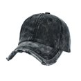 thumbnail image 1 of Casquette de Baseball Ajustable en Denim Décontracté Ajustable Lavé, 1 of 3