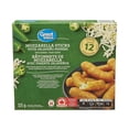 thumbnail image 1 of Great Value Frozen Mozzarella Sticks Stuffed with Jalapeno Peppers Appetizers, 12 Pieces, 325g, 1 of 2