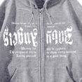 thumbnail image 4 of Bmisegm Femmes Mode à Imprimé de Lettres Chandails à Capuchon Amples Style Oversize Gothique Hop Chandails à Manches Longues Chandails Décontractés pour Femmes GY1 m, 4 of 4