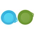 thumbnail image 1 of Shisuyan Silicone Can Cover Three Layer Pet Food Can Covers Light Blue 2Pcs 3.3 In, 1 of 8