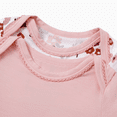thumbnail image 3 of PatPat Bamboo Baby Boy/Girl 2-Pack Solid&Printed Rompers Set, 3 of 5