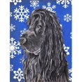 thumbnail image 1 of Carolines Treasures SC9597GF English Cocker Spaniel Blue Snowflake Winter Flag Garden Size, 1 of 3