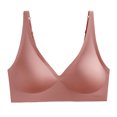 thumbnail image 1 of Kcodviy Women Comfortable Traceless Sports Women Bras Plus Size Front Hook Solid Color Sleeping Bra Sports Bra Pack Sports Bras for Women Pack Woman's Bras Workout Sports Bras for Women, 1 of 3