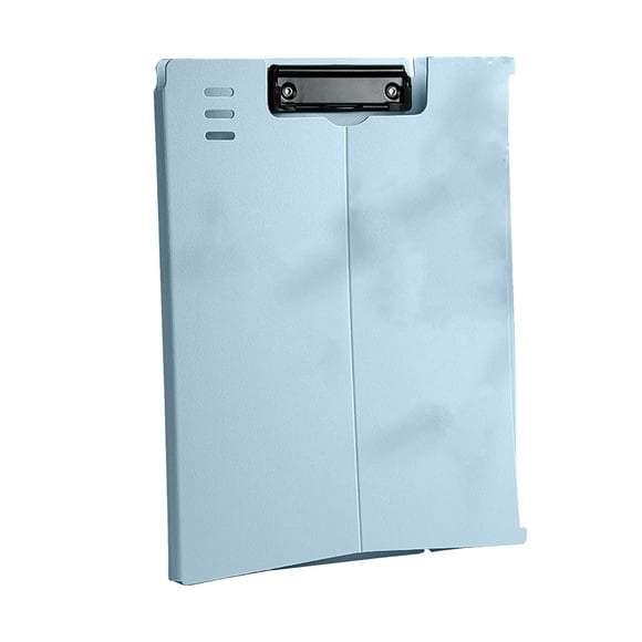 Birdeem Clipboard with Folding Feature 13.4X9.4 Standing Clipboard Nursing Clipboard Folder Heavy Duty Plastic Clipboard with Low Clip