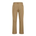 thumbnail image 3 of RXIRUCGD Men's Fashion Drawstring Elastic Waist Solid Color Casual Length Pants, Khaki, Size: L, 3 of 8