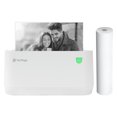 thumbnail image 1 of PeriPage A9s MAX Mini Portable Photo Mobile Printer 304dpi Wireless Thermal Printer, White, with Notes Paper Roll & USB Cable, 1 Count, 1 of 7