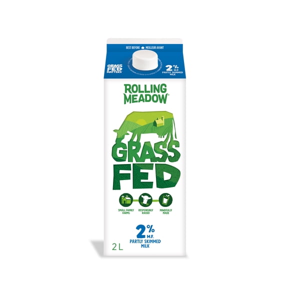 Rolling Meadow Grass Fed 2% Milk 2L