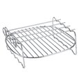 thumbnail image 2 of BBQ Rack, Durable Convenient Double Layer Baking Tray, Air Fryer For Outdoor BBQ For Home Roaster Rotisserie, 2 of 8