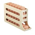 thumbnail image 1 of 4 Tiers Egg Holder for Fridge - Auto Rolling Fridge, 1 of 8